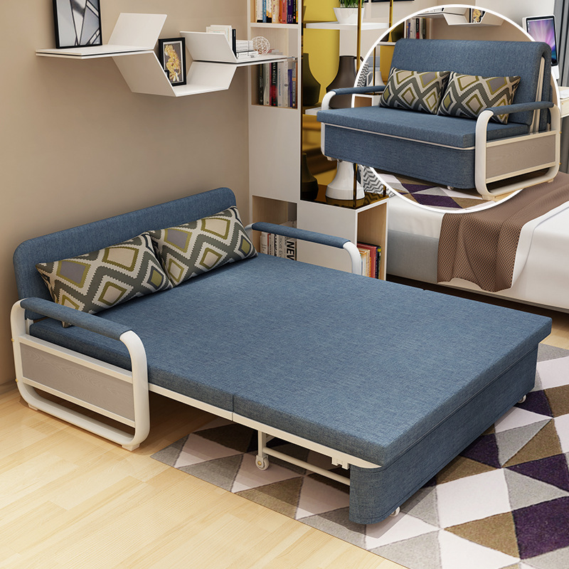 Sofa giường - sofa ghế - ghế kèm giường - sofa bed - gấp gọn cao cấp A920  tiết kiệm diện tích, ghế sofa kéo ra làm giường được phong cách hiện
